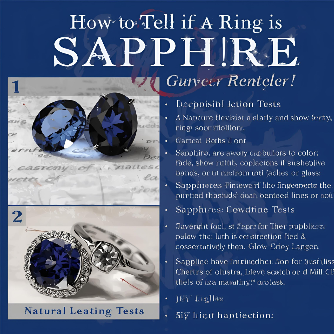 How To Tell If A Ring Is Sapphire